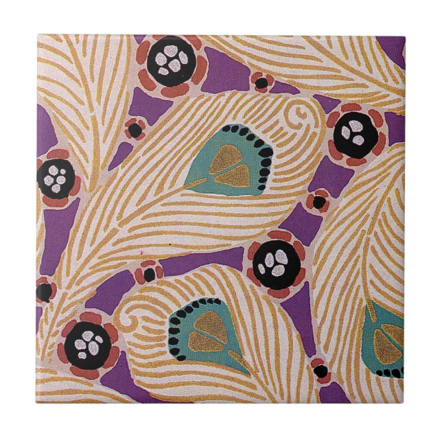 Art Deco Design #1 at Sunshinedazzle Tile (Front)