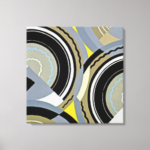 Art Deco Design #2 at Emporio Moffa Canvas Print