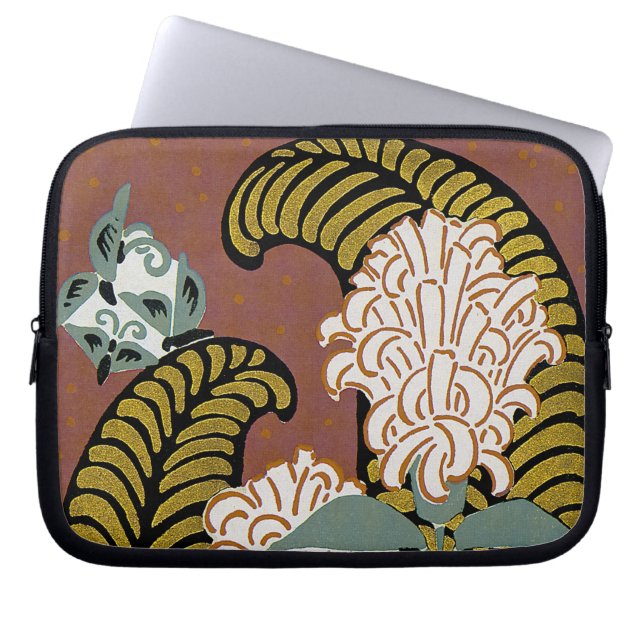 Art Deco Design #3 at Sunshinedazzle Laptop Sleeve (Front)