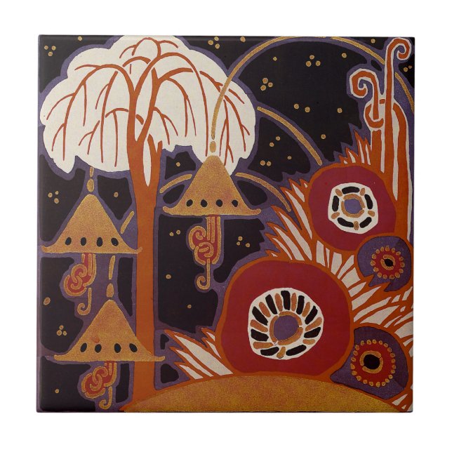 Art Deco Design #4 at Sunshinedazzle Tile (Front)