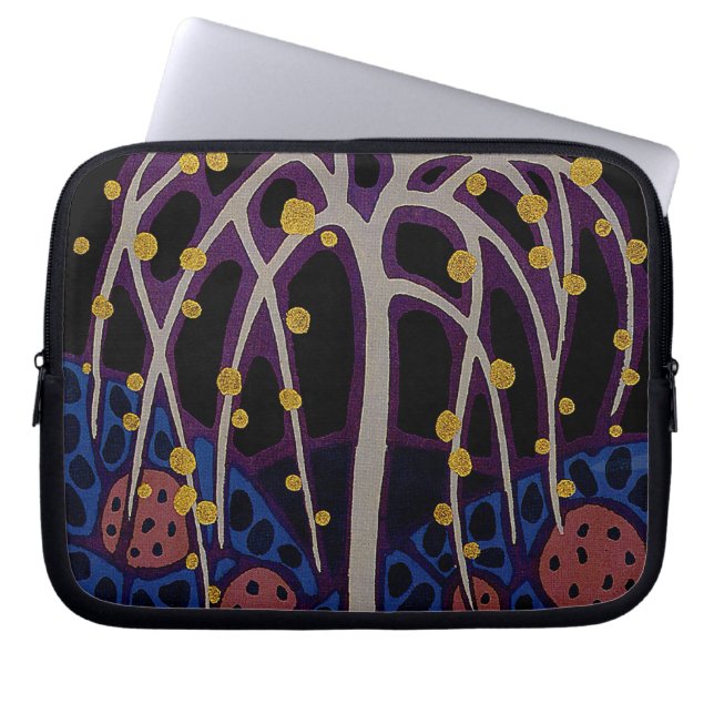 Art Deco Design #6 at Sunshinedazzle Laptop Sleeve (Front)