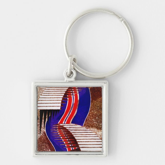 Art Deco Design #6 @ Emporio Moffa Keychain (Front)