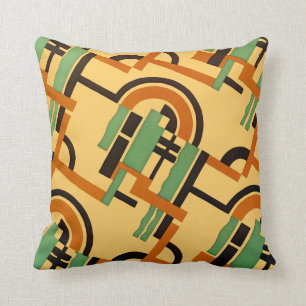 Art Deco Design #7 @ Emporio Moffa Throw Pillow