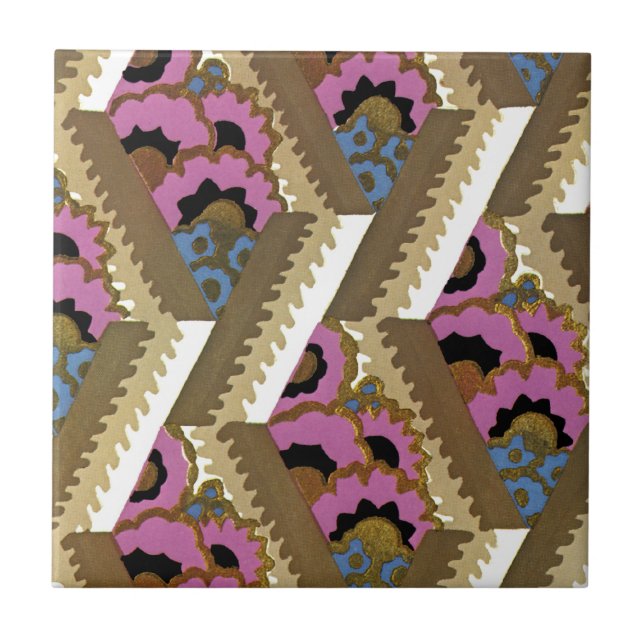 Art Deco Design #9 at Sunshinedazzle Tile (Front)