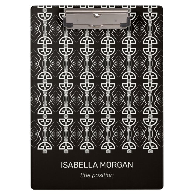 Art Deco Design Clipboard (Front)