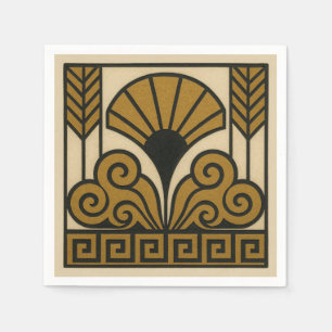 Art Deco Design Napkin