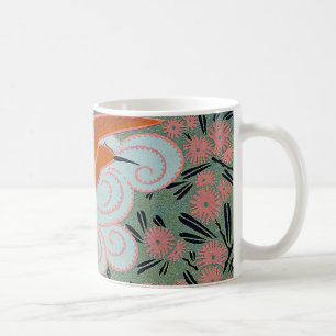 Art Deco Design No. 11 exotic bird Coffee Mug