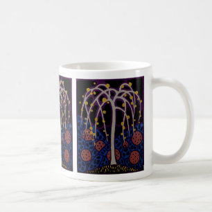 Art Deco Design No. 6 Exotic Tree Coffee Mug