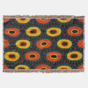Art Deco Design Rugs Throw Blanket