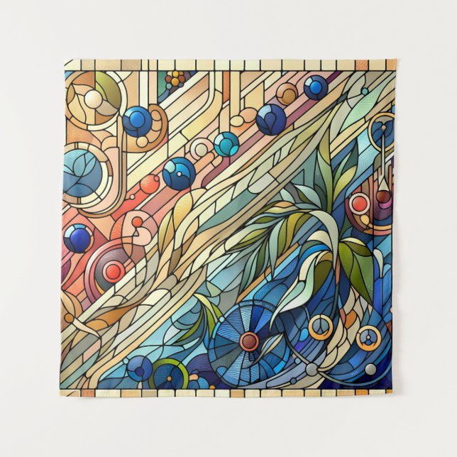 Art Deco Design Tapestry (Front)