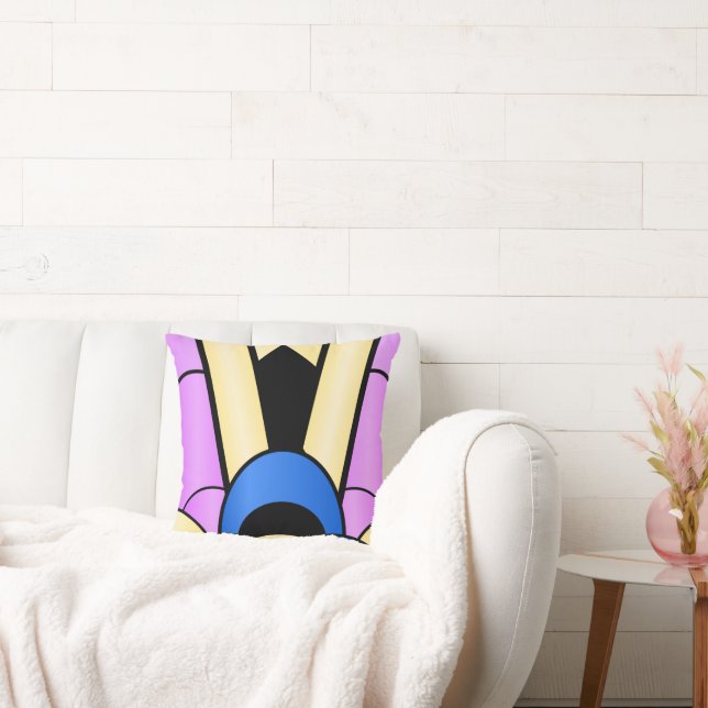 Art Deco Design Throw Pillow (Couch)