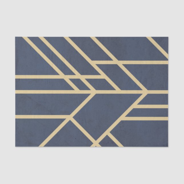 Art Deco design Tissue Paper (Front)