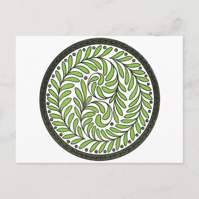 art deco designs postcard (Front)