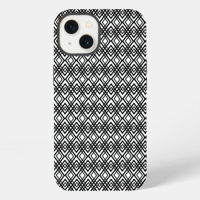 Art Deco Diamonds iPhone Case (Back)