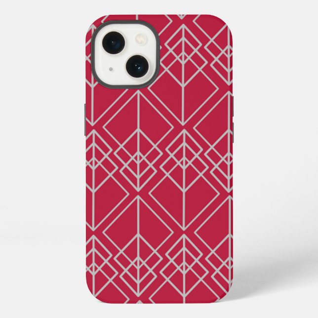 Art Deco Diamonds  iPhone Case (Back)