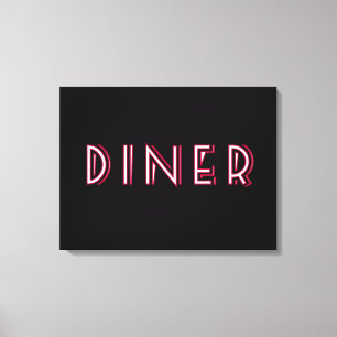 Art Deco Diner Sign