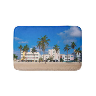 Art Deco District Of South Beach Miami Bath Mat