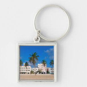Art Deco District Of South Beach Miami Keychain