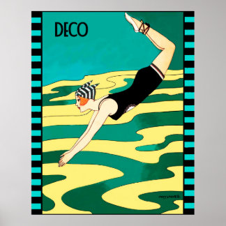 Art Déco Diver (Revue Sociale)