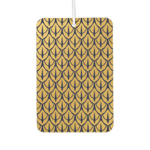 Art Deco Dragon Scales - Blue and Gold Scales Air Freshener