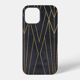 Art Deco Elegance: Geometric Glamour iPhone 12 Case