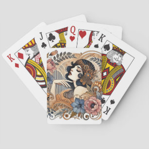 Art Deco Elegance  Playing Cards