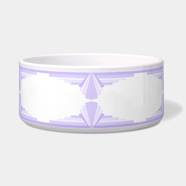 Art Deco element in lilac & purple (Front)