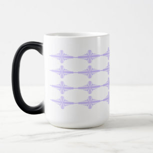 Art deco element in lilac & purple magic mug