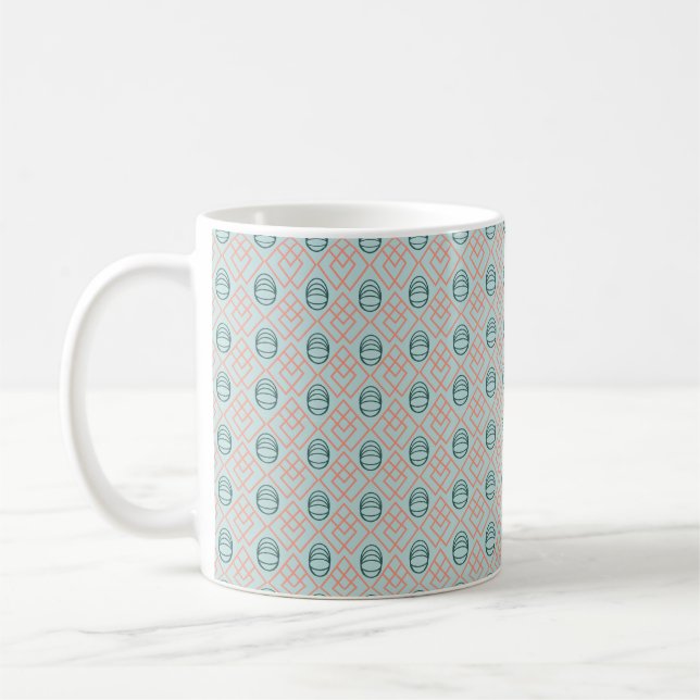 Art Deco Elements  Coffee Mug (Left)