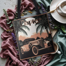 Art Deco Era Vintage Car Napier