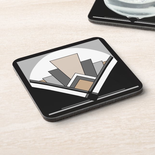 Art Deco Expression Coaster (Left Side)