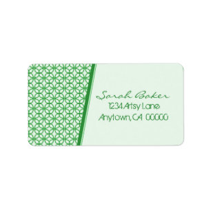 Art Deco Fab Address Labels