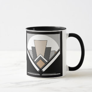 Art Deco Fan Expression Mug