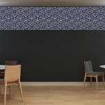 Art Deco Fan Pattern Tile<br><div class="desc">This black and white art deco-style fan pattern is a classic design that evokes the glamour and sophistication of the roaring 1920s. This intricate pattern features repeating semi-circular shapes,  arranged in a symmetrical fashion to create a sense of balance and harmony-adding style and sophistication to your space.</div>