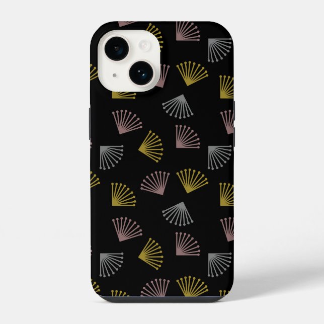 Art Deco Fans  iPhone Case (Back)