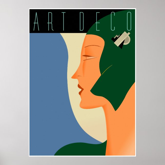 Art Deco Fashion 01 Poster (Front)