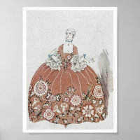 Art Deco Fashion Illustration