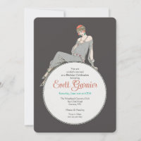 Art Deco Fashion Invitation