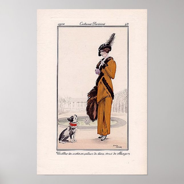 Art Deco Fashion Poster (Front)