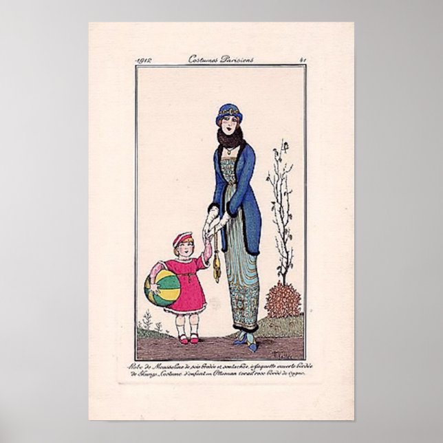 Art Deco Fashion Poster (Front)