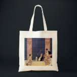 Art Deco Fine Dining Tote Bag<br><div class="desc">Art Deco Fine Dining. Famous French actor and illustrator George Barbier’s design featuring a Paris dining scene during the 1920s. A beautiful illustration of French haute couture during the roaring twenties.</div>