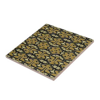 Art Deco Flair - Variation on Black Tile