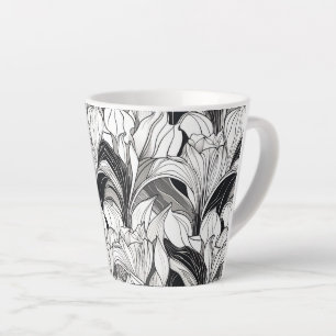 Art Deco Floral 12oz Mug