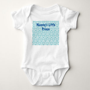 Art Deco Flowerbeds Baby Bodysuit