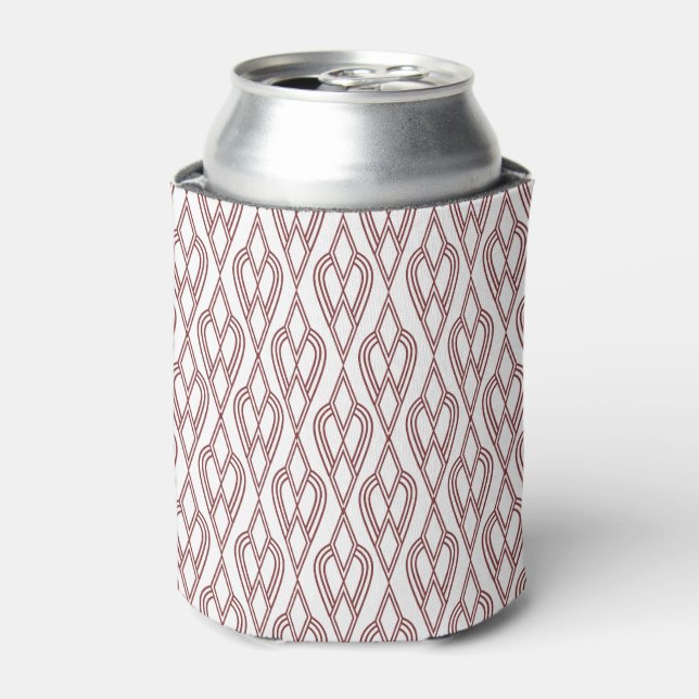 Art Deco Flowerbeds  Can Cooler (Can Front)
