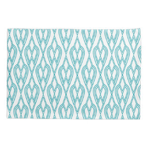 Art Deco Flowerbeds  Pillowcase