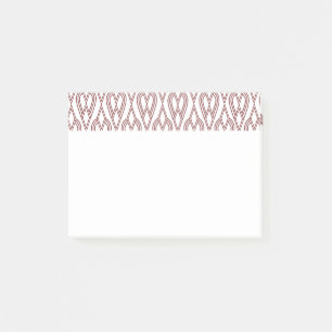 Art Deco Flowerbeds Post-it Notes