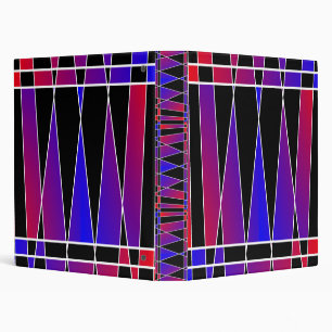 Art Deco 'Fractured' by Kenneth Yoncich Binder