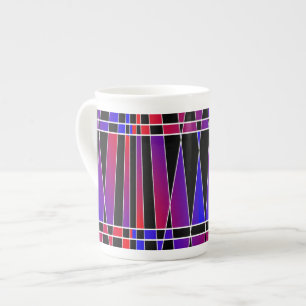 Art Deco 'Fractured'  by Kenneth Yoncich Bone China Mug