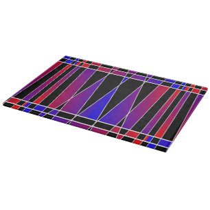 Art Deco 'Fractured' by Kenneth Yoncich Cutting Board